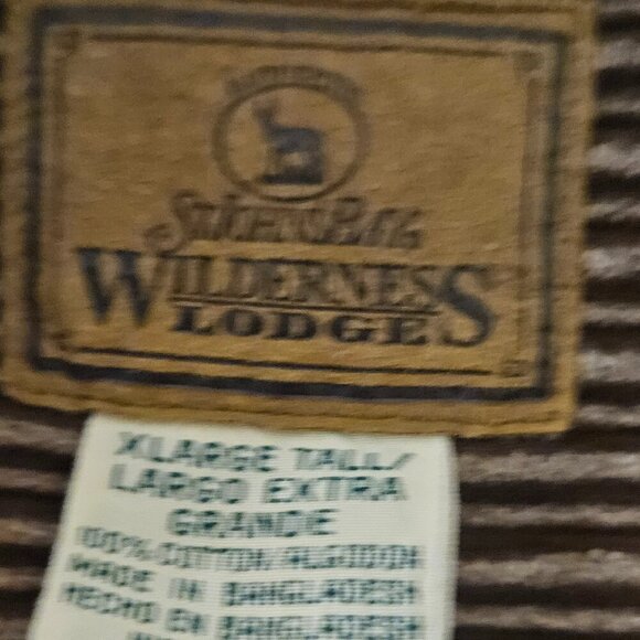 St john Cowgirl oversize Rodeo Versatile Tan Button Down Corduroy shacket Top XL - Picture 3 of 9